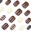 12 Sizes-24 Pcs Press On Nails JP3623