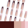 12 Sizes-24 Pcs Press On Nails JP3090