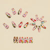 12 Sizes-24 Pcs Press On Nails Y1911
