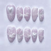 12 Sizes-24 Pcs Press On Nails JP3886