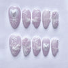 12 Sizes-24 Pcs Press On Nails JP3886