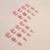 12 Sizes-24 Pcs Press On Nails Z771
