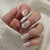 12 Sizes-24 Pcs Press On Nails JP4102