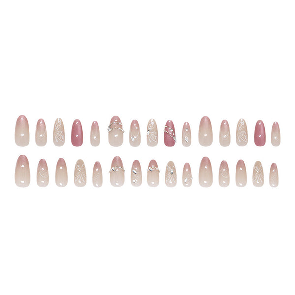 15 Sizes-30 Pcs Press On Nails My226