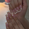 12 Sizes-24 Pcs Press On Nails JP4360