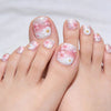 12 Sizes-24 Pcs Press On Nails C1799