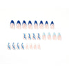 12 Sizes-24 Pcs Press On Nails JP1938