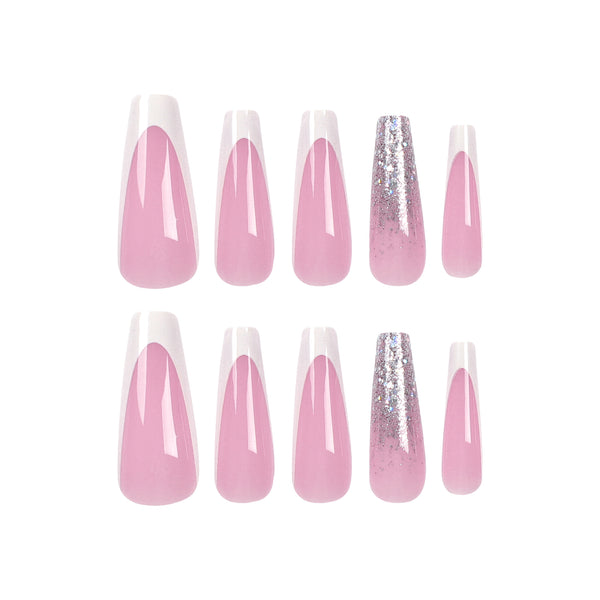 12 Sizes-24 Pcs Press On Nails JP2732