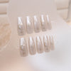 12 Sizes-24 Pcs Press On Nails MY058