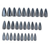 12 Sizes-24 Pcs Press On Nails JP4175