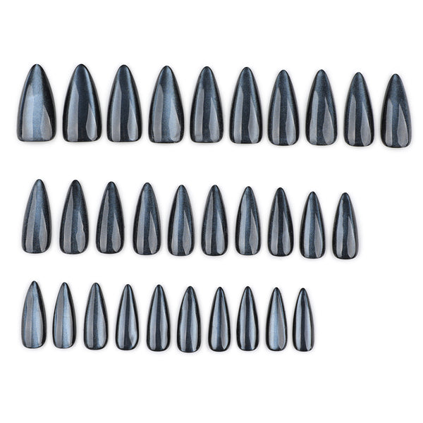 12 Sizes-24 Pcs Press On Nails JP4175