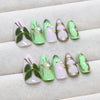 12 Sizes-24 Pcs Press On Nails Z973