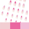 12 Sizes-24 Pcs Press On Nails JP1936
