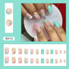 12 Sizes-24 Pcs Press On Nails W414