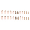 12 Sizes-24 Pcs Press On Nails W1945