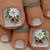 12 Sizes-24 Pcs Press On Nails Y1996