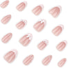12 Sizes-24 Pcs Press On Nails JP4308