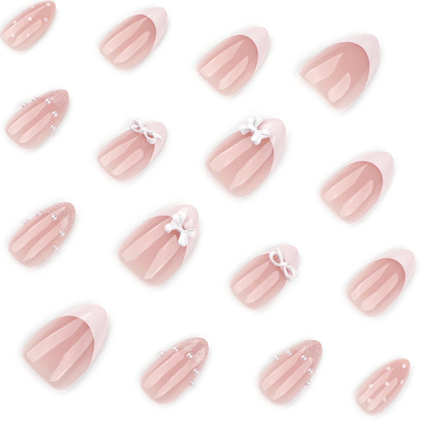 12 Sizes-24 Pcs Press On Nails JP4308