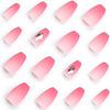 12 Sizes-24 Pcs Press On Nails JP2634