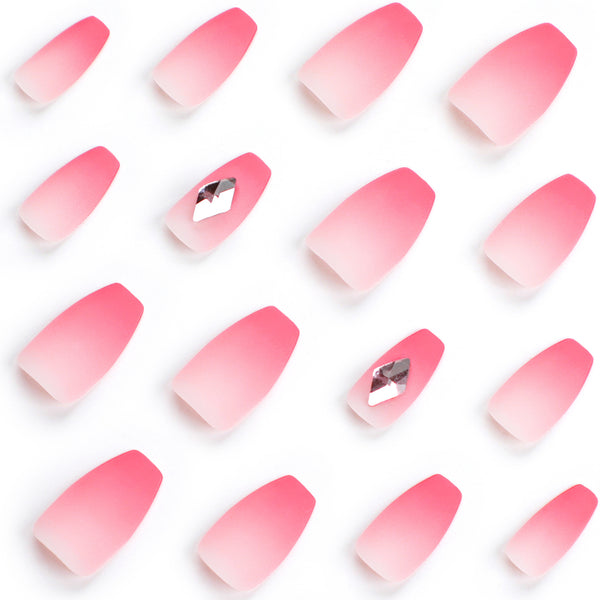 12 Sizes-24 Pcs Press On Nails JP2634