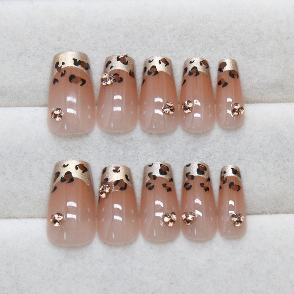 12 Sizes-24 Pcs Press On Nails MY104
