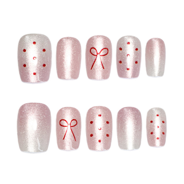 12 Sizes-24 Pcs Press On Nails SP125