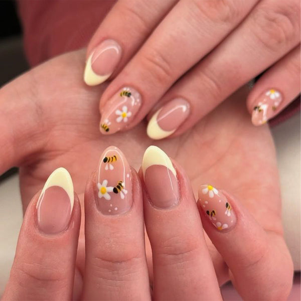 12 Sizes-24 Pcs Press On Nails JP4422