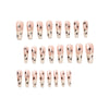 12 Sizes-24 Pcs Press On Nails JP1730
