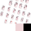 12 Sizes-24 Pcs Press On Nails JP3041