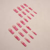 12 Sizes-24 Pcs Press On Nails G007