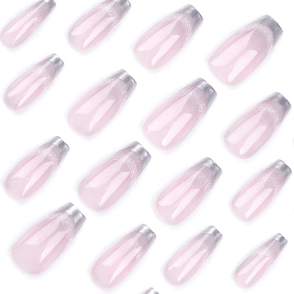 12 Sizes-24 Pcs Press On Nails JP3318
