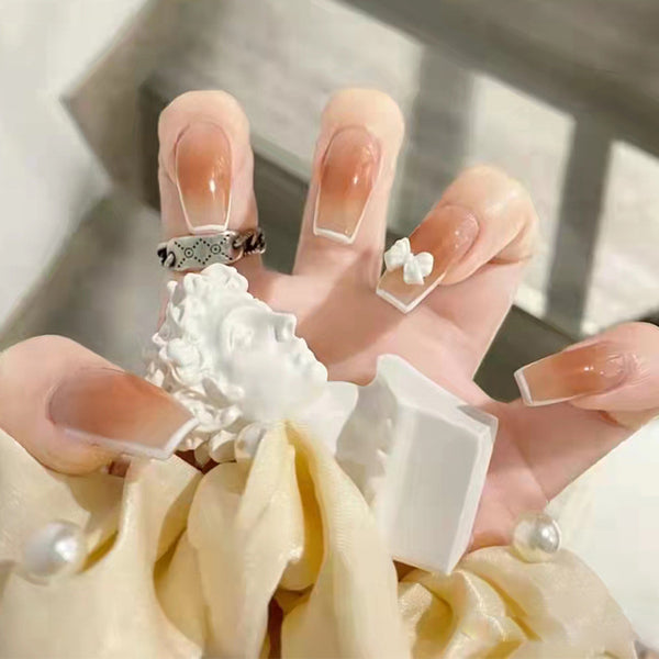 12 Sizes-24 Pcs Press On Nails Z224