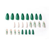 12 Sizes-24 Pcs Press On Nails JP1932