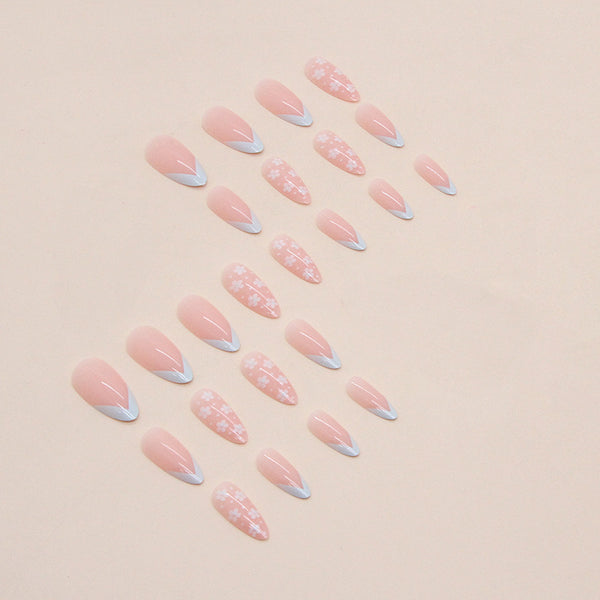12 Sizes-24 Pcs Press On Nails W610