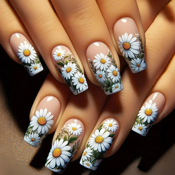 12 Sizes-24 Pcs Press On Nails y2087-24