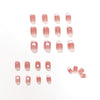 12 Sizes-24 Pcs Press On Nails JP1218