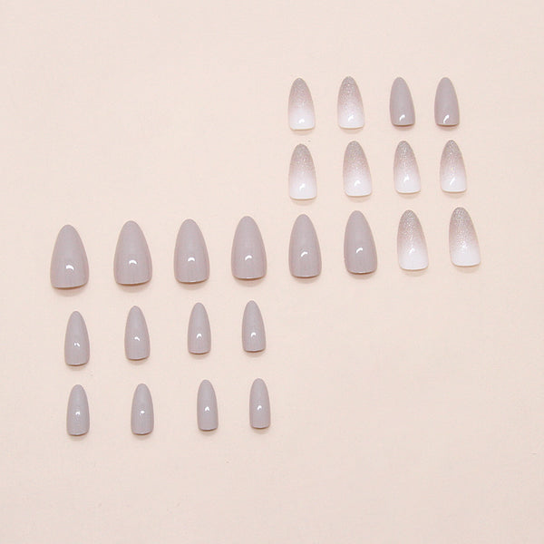12 Sizes-24 Pcs Press On Nails W1916