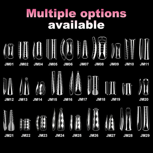 120 Pcs Press On Nails JM01