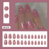 12 Sizes-24 Pcs Press On Nails W1674