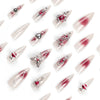 12 Sizes-24 Pcs Press On Nails JP2765