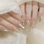 12 Sizes-24 Pcs Press On Nails MY065