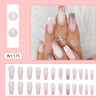 12 Sizes-24 Pcs Press On Nails W1175