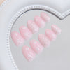 12 Sizes-24 Pcs Press On Nails W2040