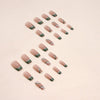 12 Sizes-24 Pcs Press On Nails Z729