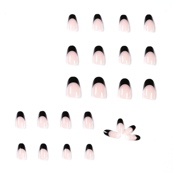 12 Sizes-24 Pcs Press On Nails JP1100