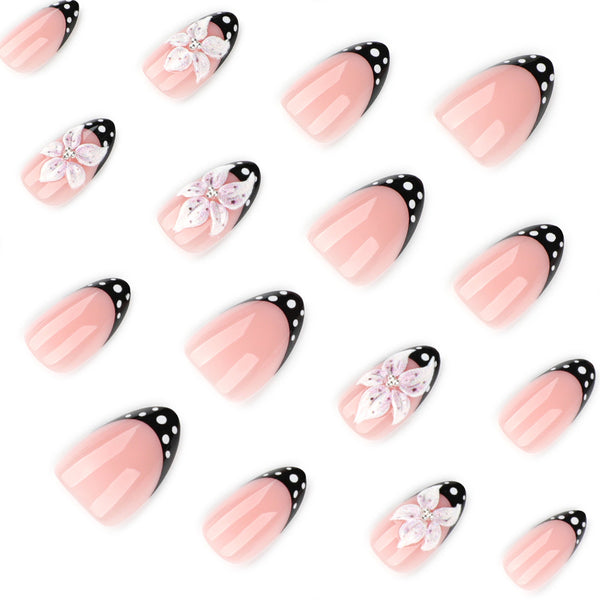 12 Sizes-24 Pcs Press On Nails JP4214