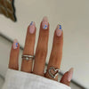 12 Sizes-24 Pcs Press On Nails W1652