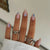 12 Sizes-24 Pcs Press On Nails W1652