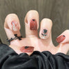 12 Sizes-24 Pcs Press On Nails R958