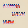 12 Sizes-24 Pcs Press On Nails Y837